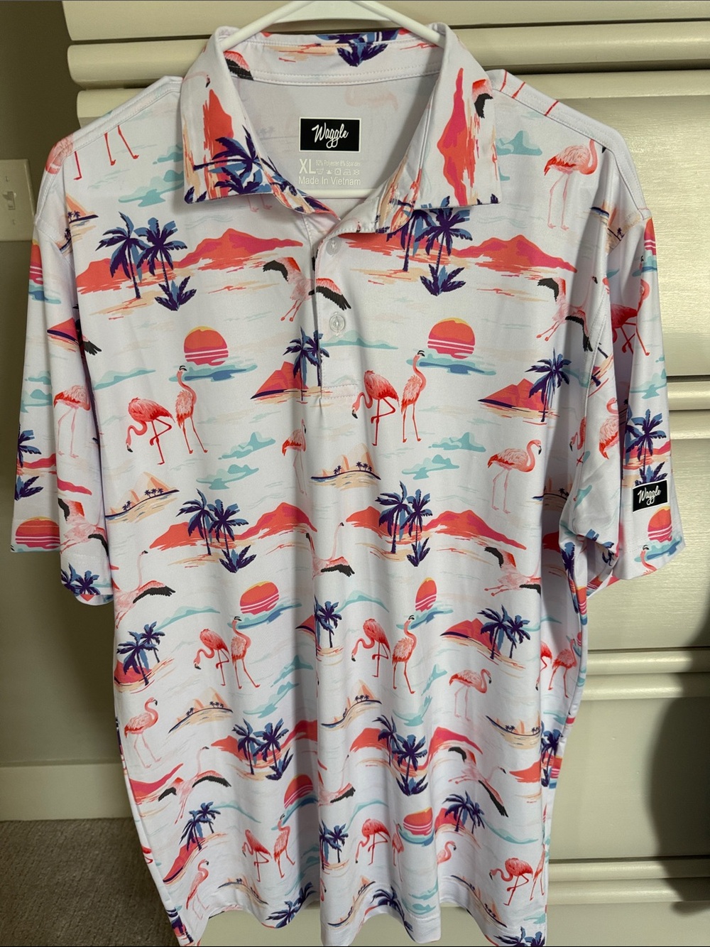 Waggle men’s XL golf polo